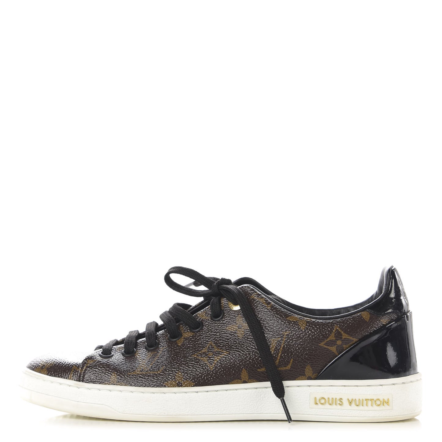 Patent Monogram Frontrow Sneakers 37.5