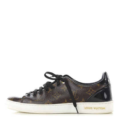 Louis Vuitton Patent Monogram Frontrow Sneakers 37.5 1 of 9