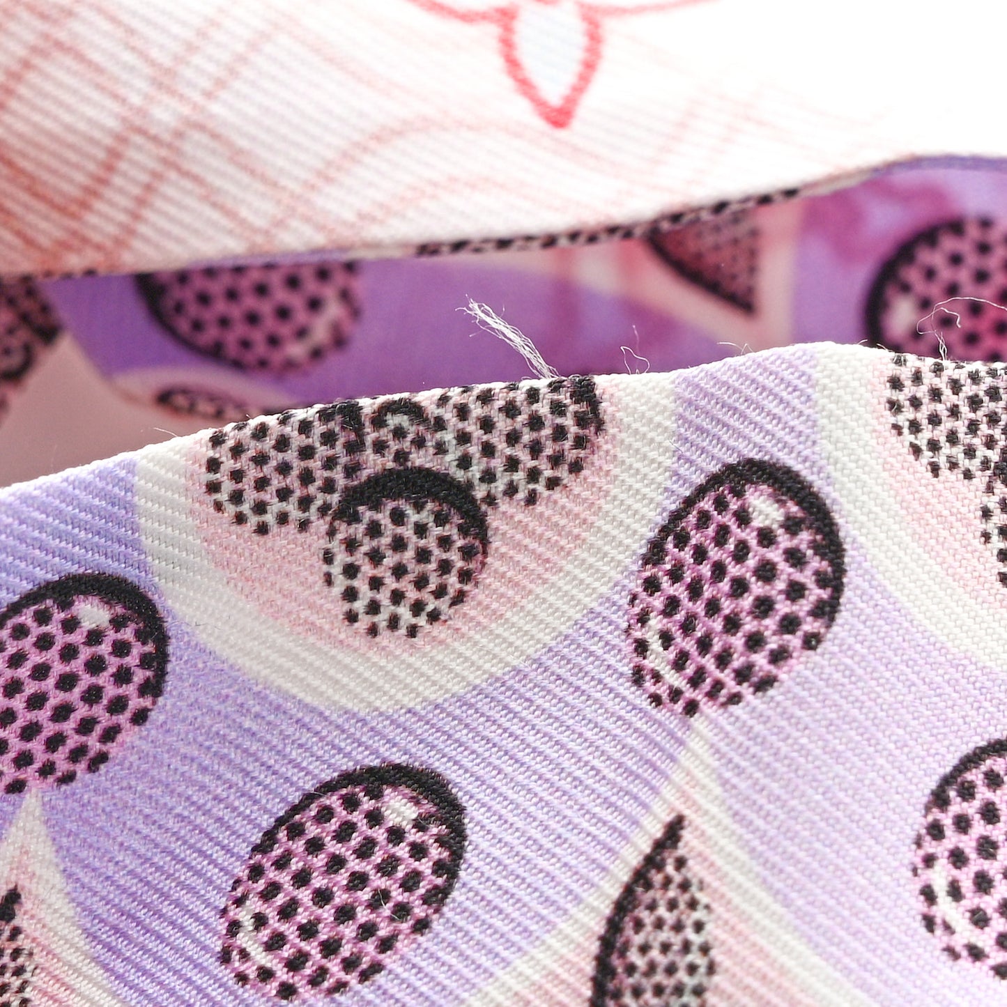 Silk Monogram Bubblegram BB Bandeau Blush