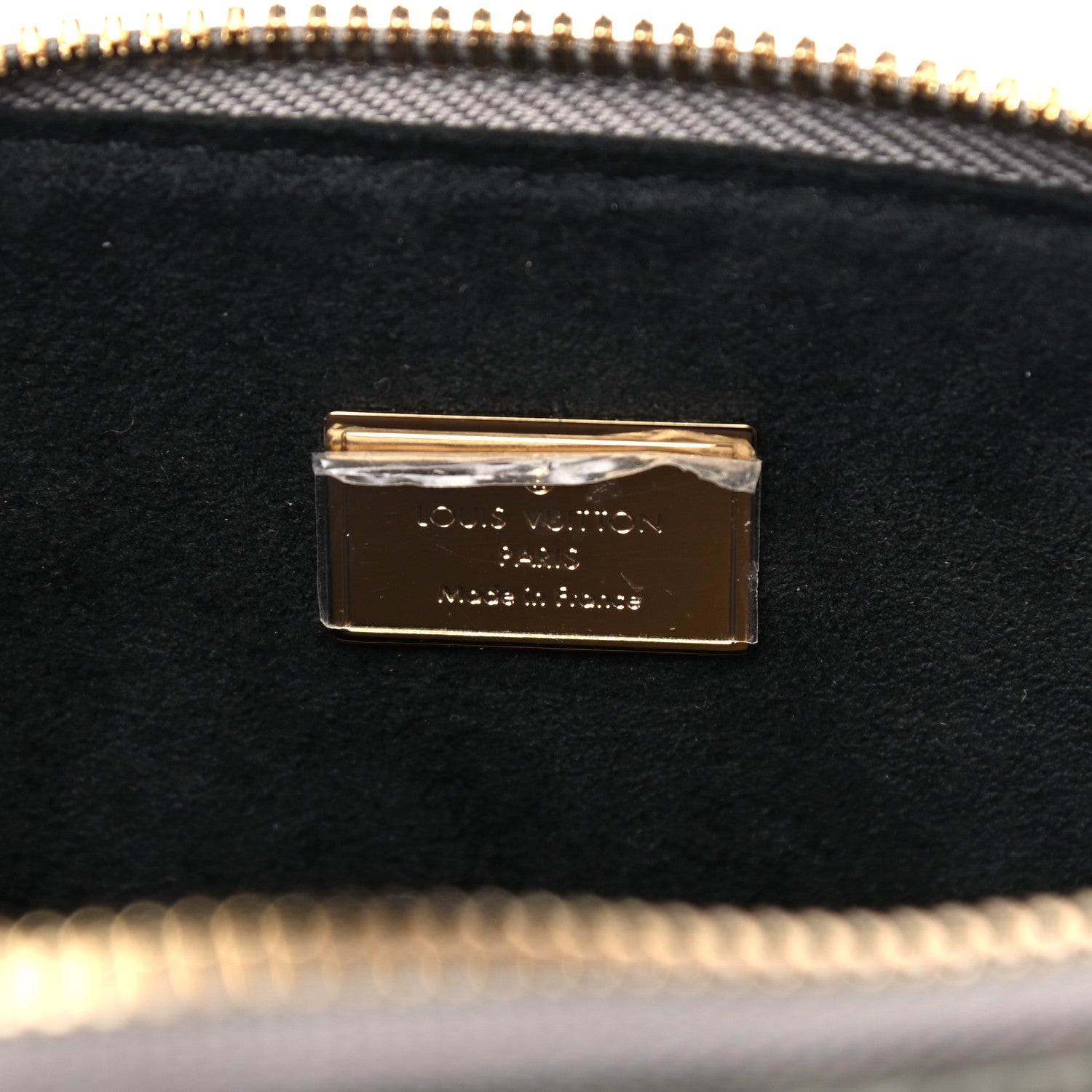 Louis Vuitton Vernis Epi Monogram Alma BB Bitume Metallise 5 of 10
