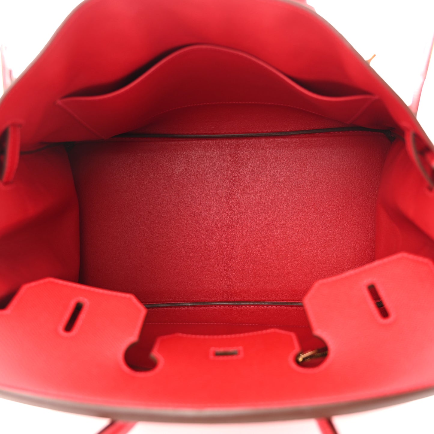 Epsom Birkin 35 Rouge Casaque