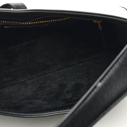 Saint Laurent SAINT LAURENT Smooth Calfskin Le 5 A 7 Hobo Black 5 of 9