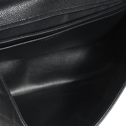 Chanel Caviar Maxi Single Flap Black 6 of 7