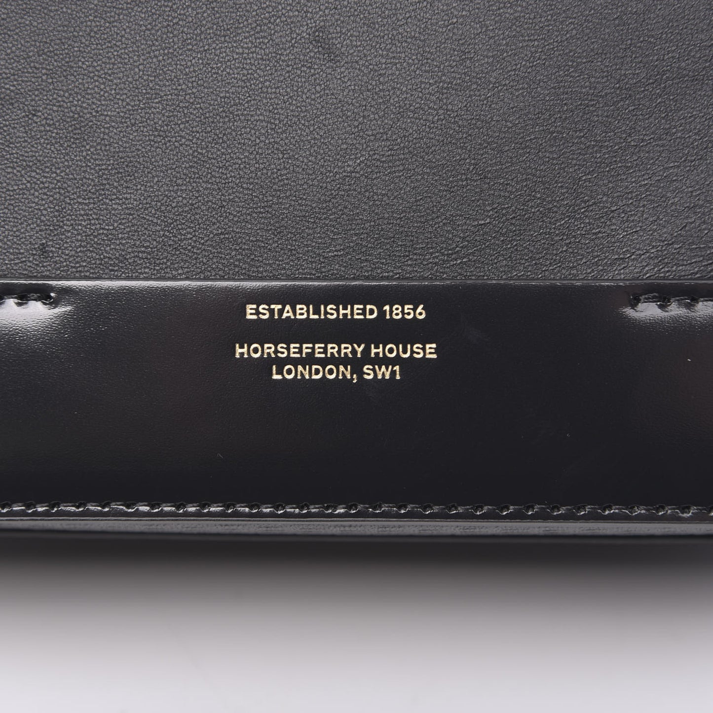 Calfskin Lizard Embossed Two Tone Small Grace Bag Black