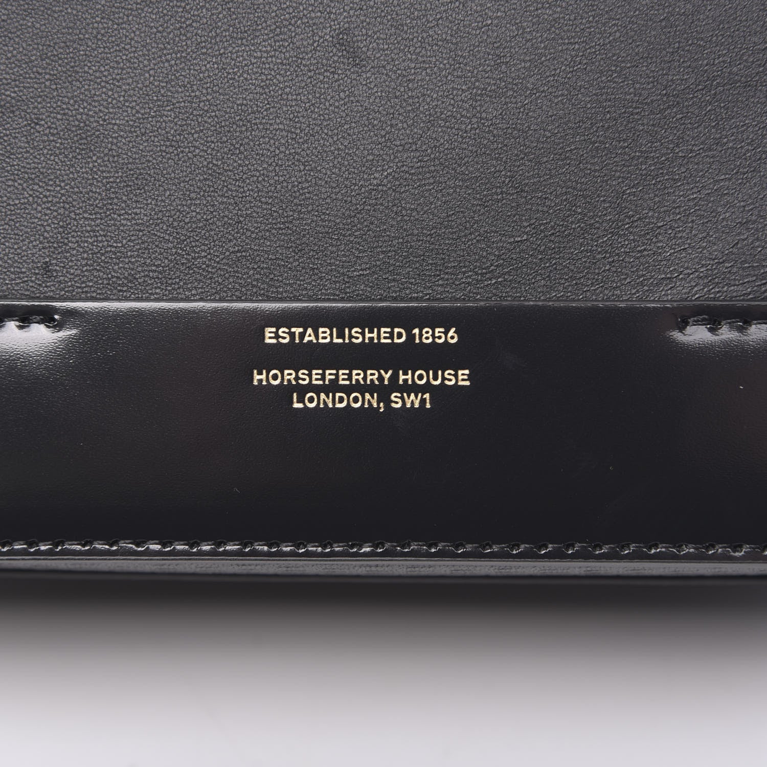 Burberry Calfskin Lizard Embossed Two Tone Small Grace Bag Black 7 of 11