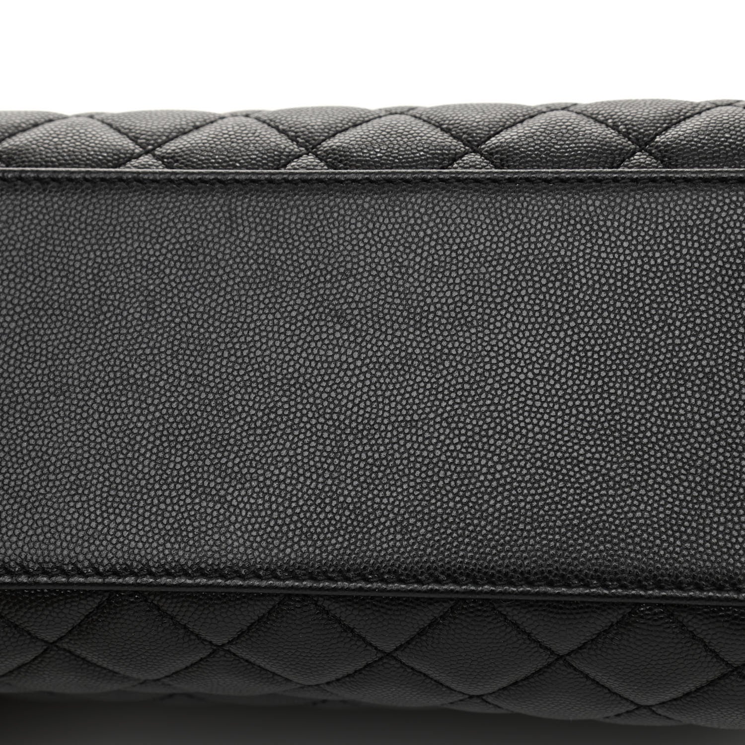 Chanel Caviar Quilted Medium Coco Handle Flap Black 22 of 27