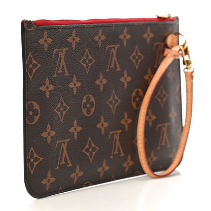 Louis Vuitton Monogram Neverfull MM GM Pochette Cherry 3 of 16