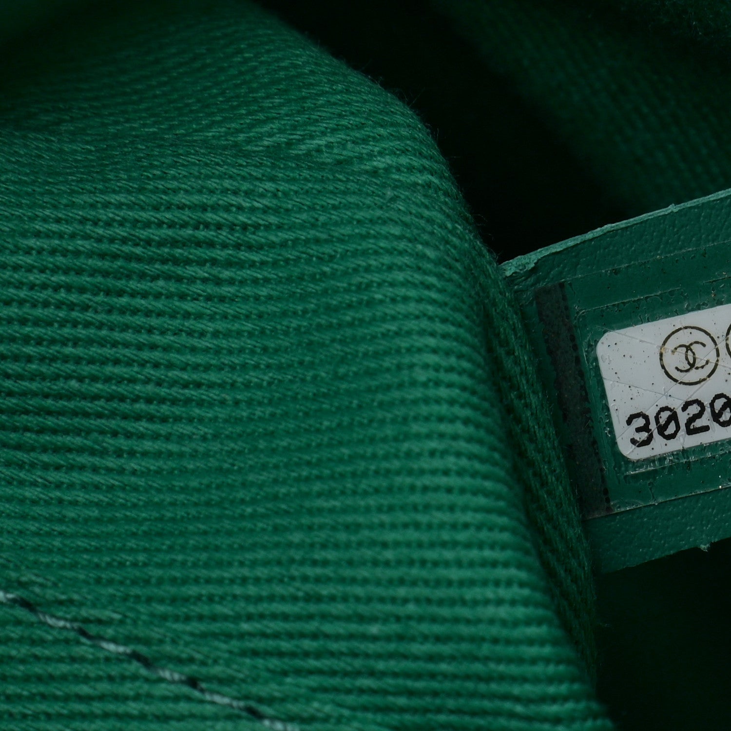 Chanel Caviar Quilted Small Coco Handle Flap Green 6 of 9
