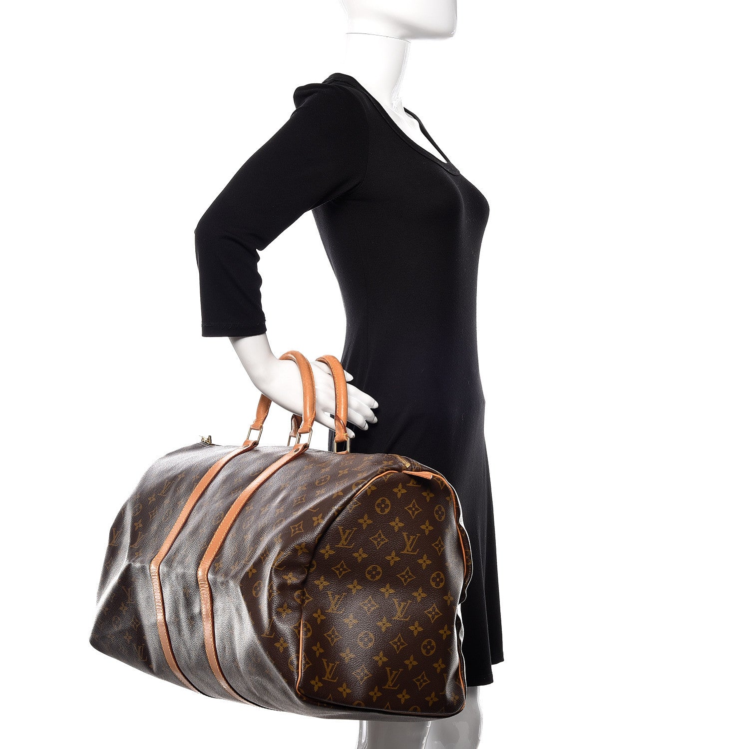 Louis Vuitton Monogram Keepall 55 2 of 12
