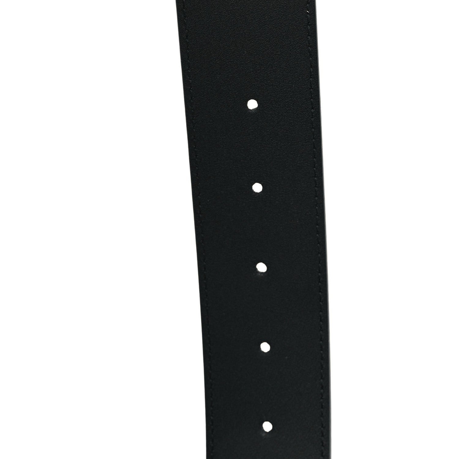 Gucci GG Supreme Monogram Textured Dollar Calfskin Blondie 40mm Belt 110 44 Black 4 of 4