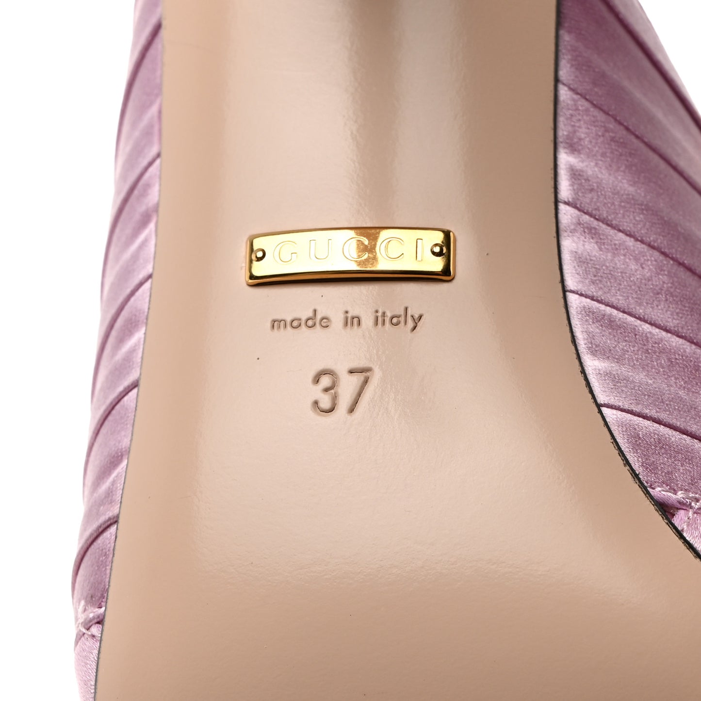 Silk Satin Shawana High Heel Slide Sandals 37 Vintage Mauve