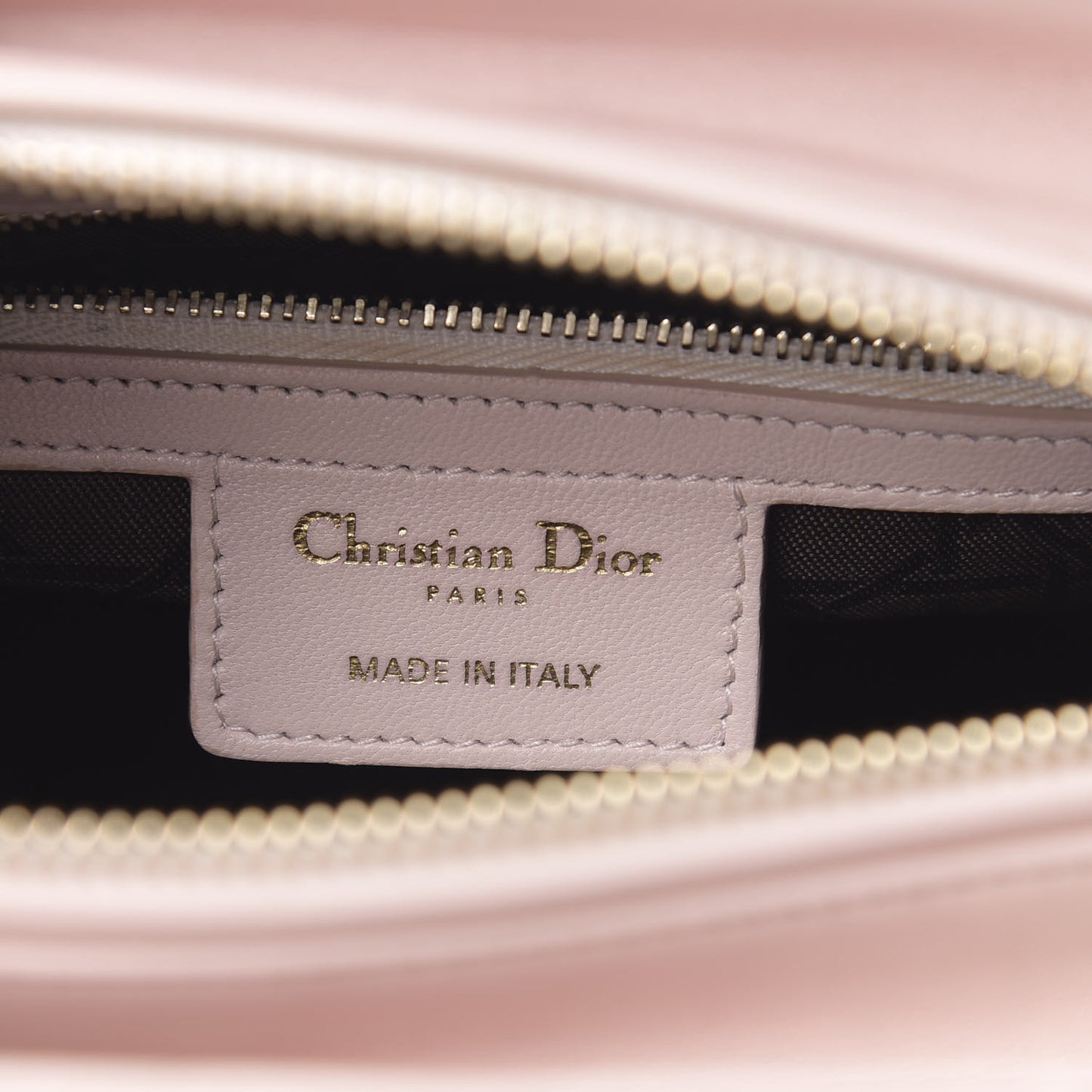 Lambskin Cannage Medium Lady Dior Light Pink