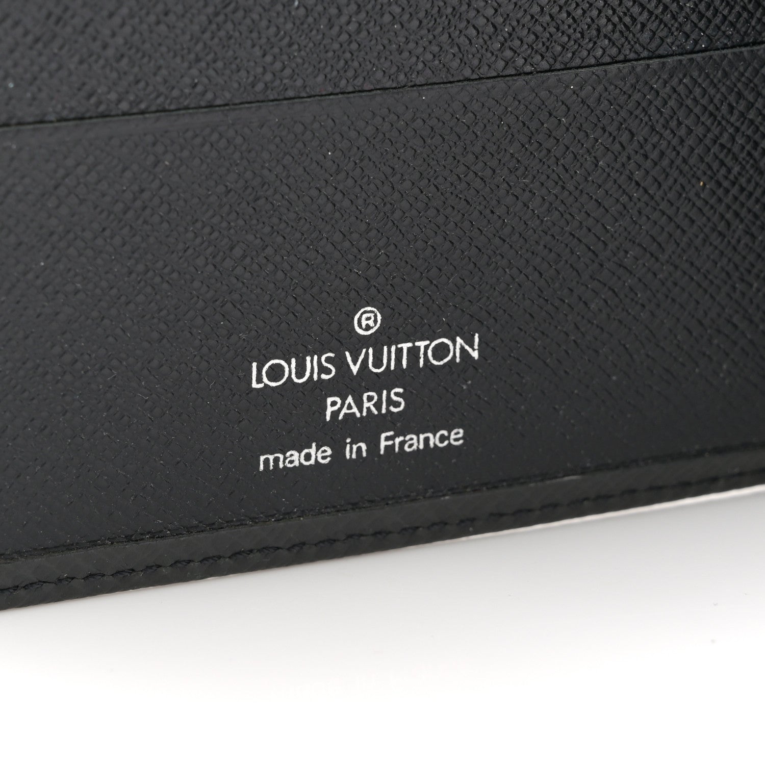 Louis Vuitton Taiga Compact Bi-Fold Wallet Black 6 of 8