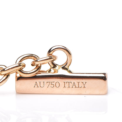Tiffany 18K Rose Gold T Smile Bracelet 4 of 4