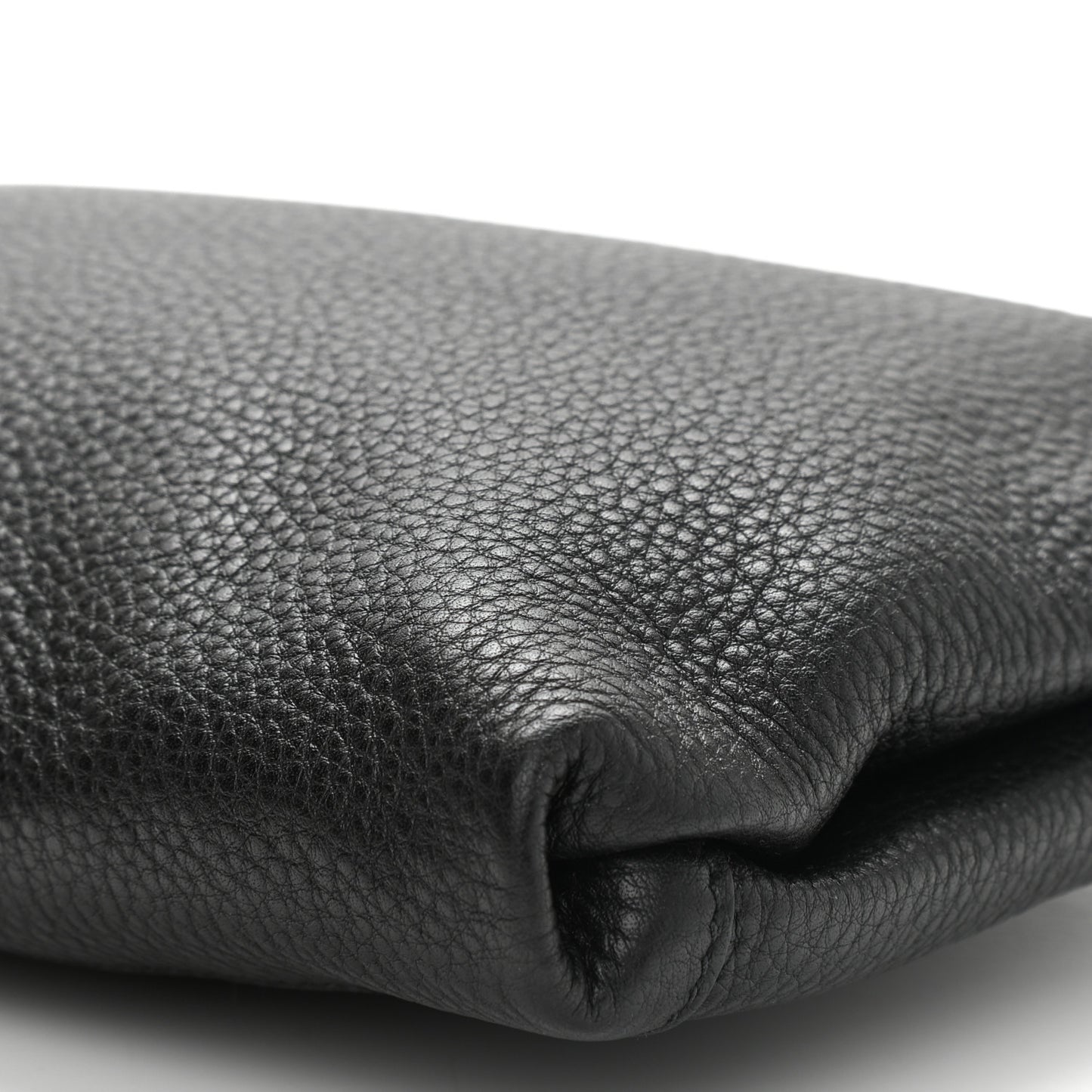 Vitello Daino Crossbody Bag Black