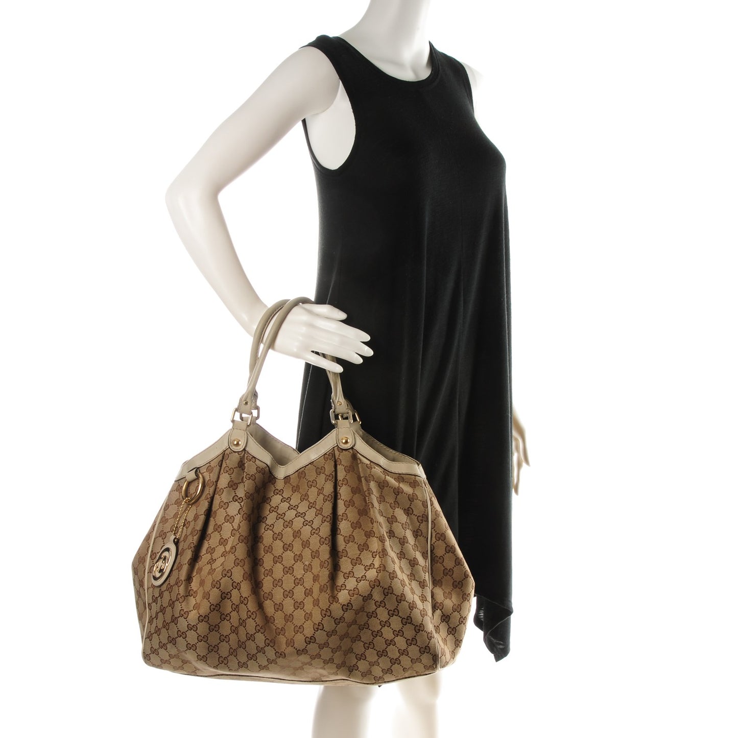 Monogram Large Sukey Tote Off White