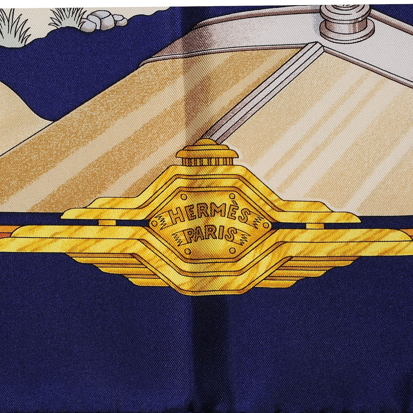 Silk Automobile Scarf 90