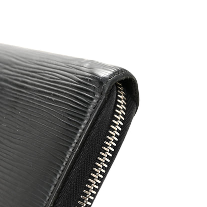 Louis Vuitton Epi Zippy Wallet Black 8 of 11