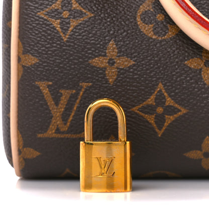 Louis Vuitton Monogram Speedy Bandouliere 20 Pink Orange 8 of 12