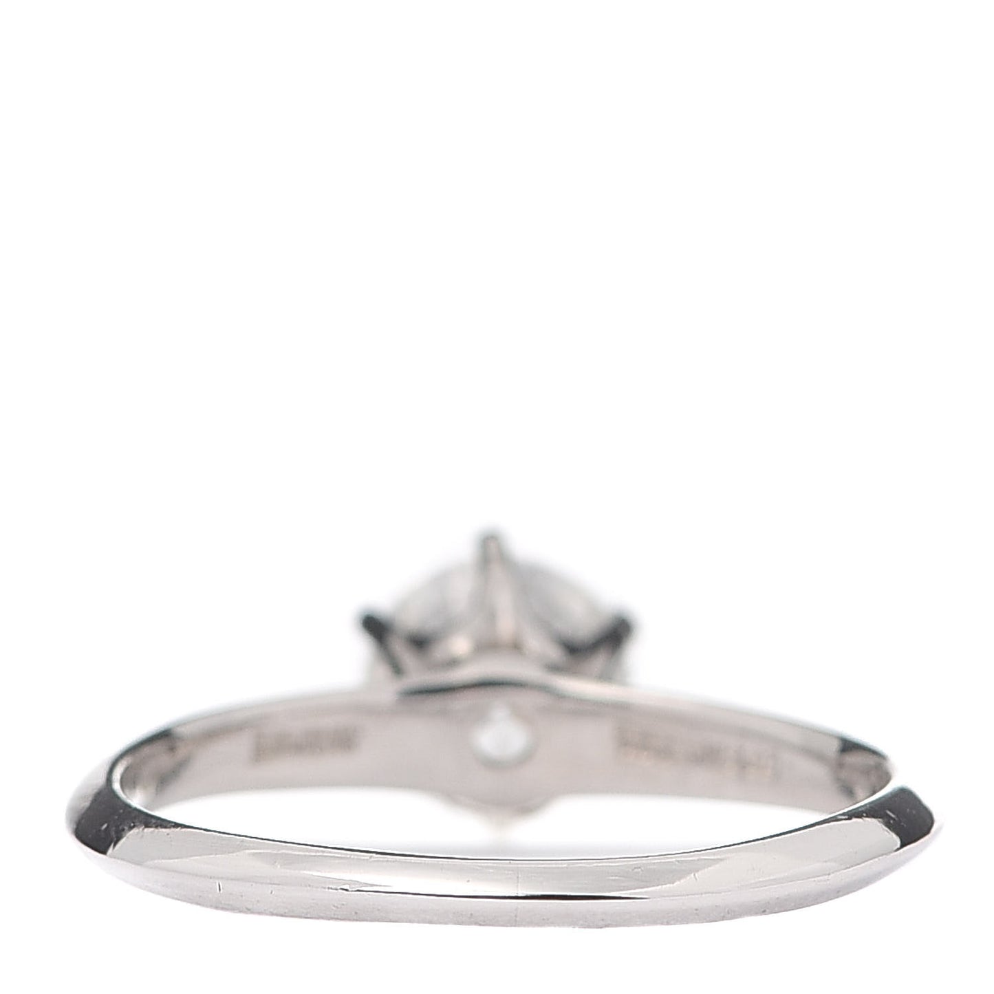 Platinum Diamond .90ct Solitaire Engagement Ring 51 5.75