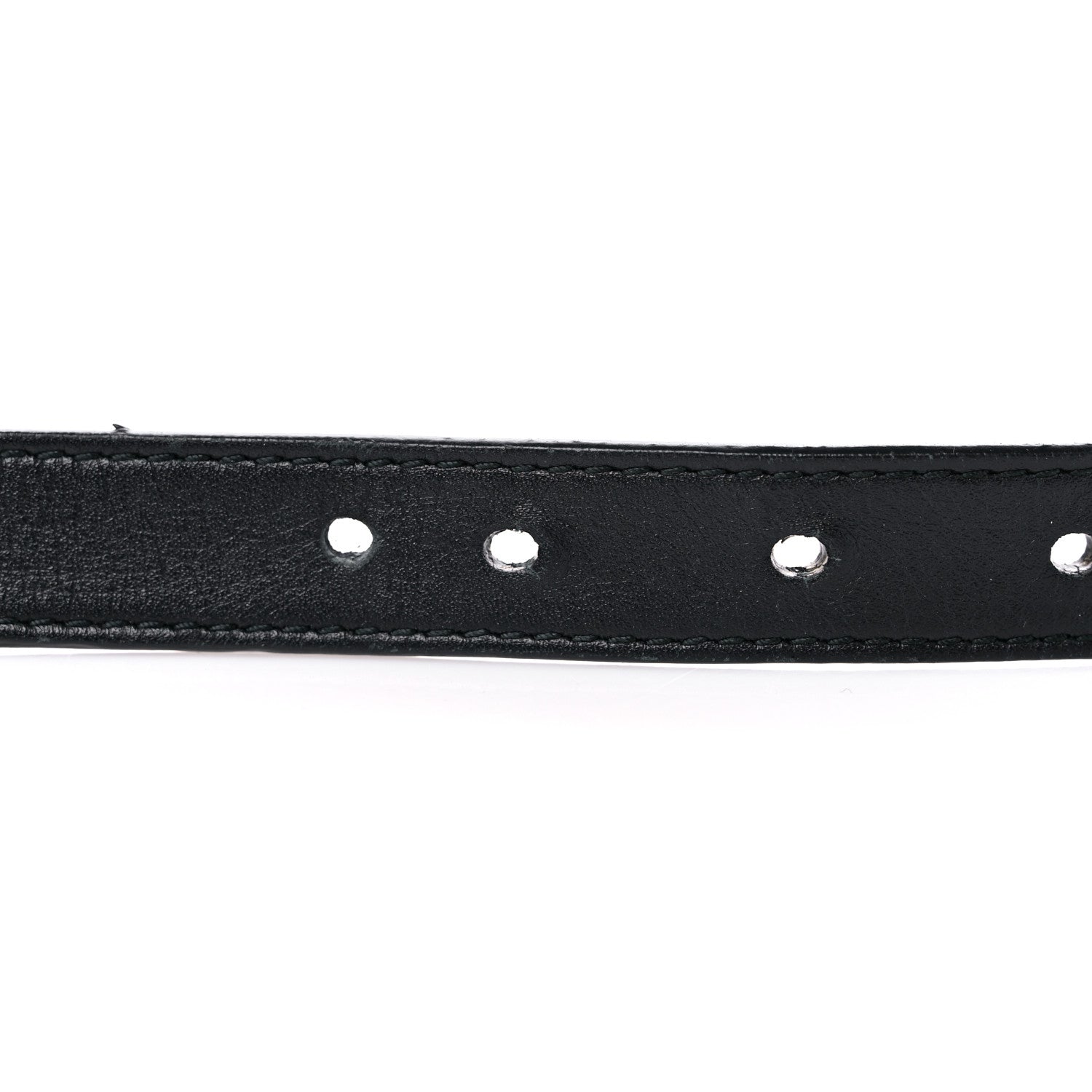 Gucci Calfskin Double G 20mm Belt 90 36 Black 5 of 6