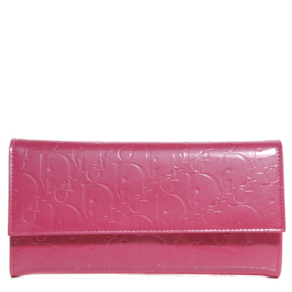 Christian Dior Patent Ultimate Rendez-Vous Convertible Wallet Fuchsia 1 of 8