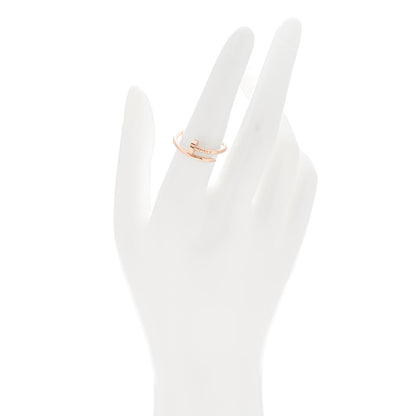 Cartier 18K Pink Gold Small Juste Un Clou Ring 54 6.75 2 of 5