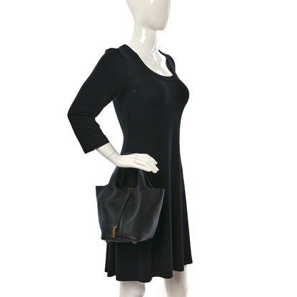 Hermes Taurillon Clemence Picotin Lock 18 PM Black 2 of 10