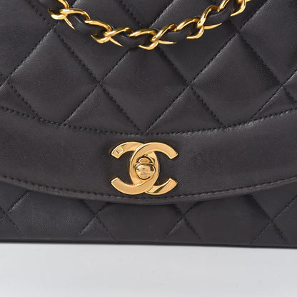 Chanel Lambskin Quilted Small Single Flap Black 9 of 13