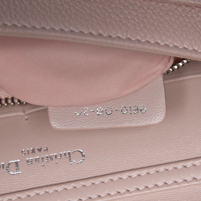 Christian Dior Grained Calfskin Diorama Wallet on Chain Pouch Rose Poudre 8 of 8