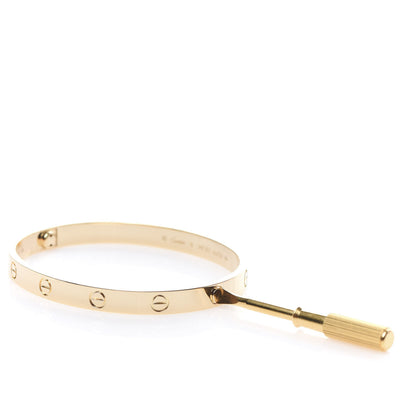 Cartier 18K Yellow Gold LOVE Bracelet 18 4 of 7