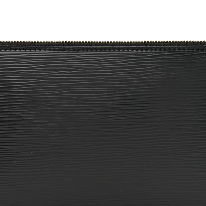 Louis Vuitton Epi Pochette Accessories 24 Black 7 of 10