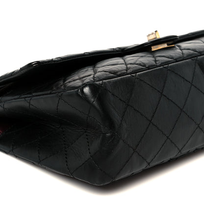 Chanel Aged Calfskin Quilted 2.55 Reissue 226 Flap Black 9 of 10