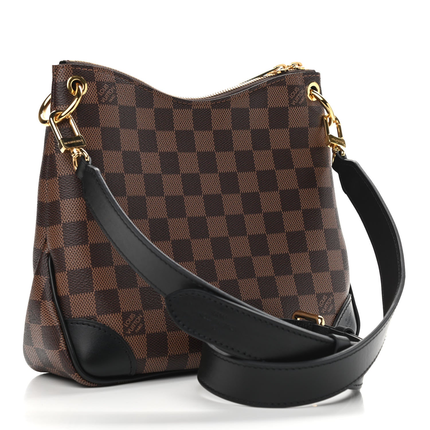 Louis Vuitton Damier Ebene Odeon PM Black 3 of 8