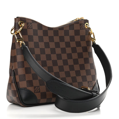 Louis Vuitton Damier Ebene Odeon PM Black 3 of 8