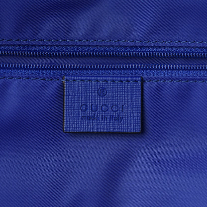 Gucci Soft GG Supreme Monogram Animal Faces Childrens Tote Backpack Beige Ebony Multicolor Electric Blue Military Fresia 6 of 8
