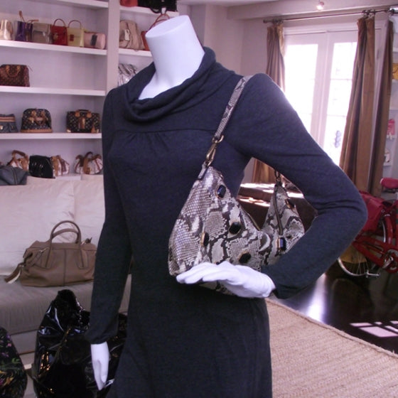 Python Jeweled Tote Roccia
