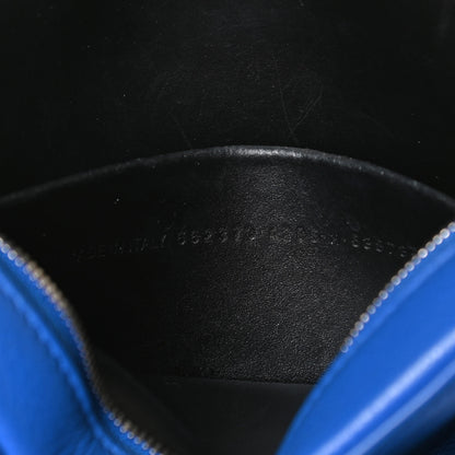 Balenciaga Smooth Calfskin Logo S Everyday Camera Bag Bleu Prim White 7 of 12
