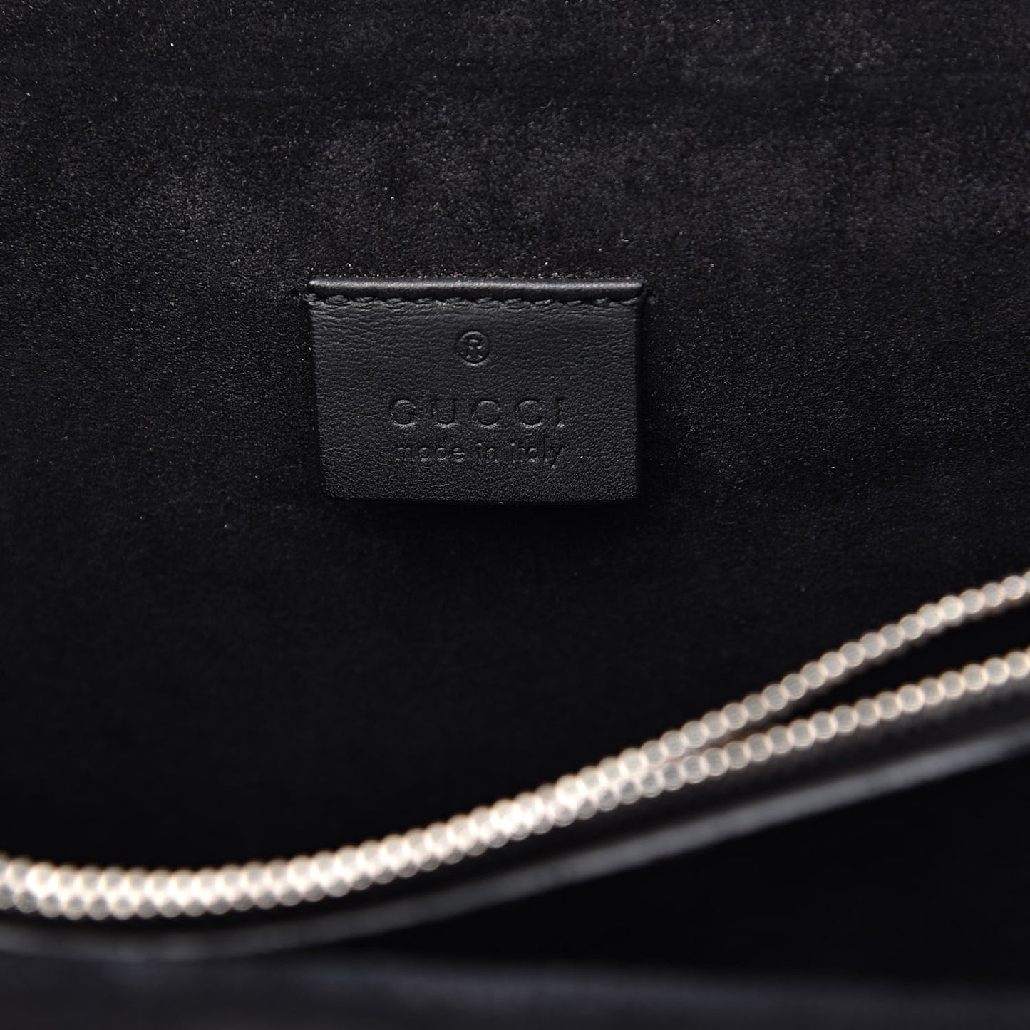 GG Supreme Monogram Medium Dionysus Shoulder Bag Black