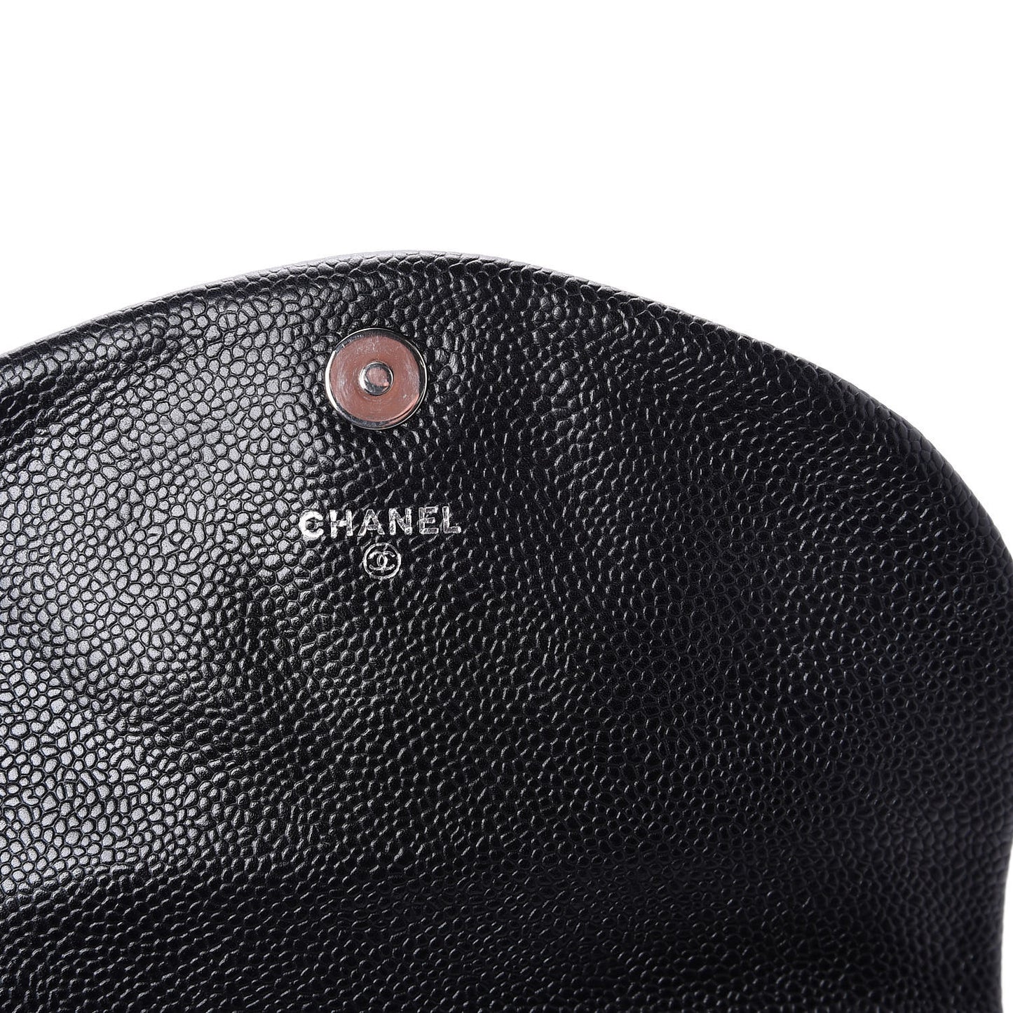 Caviar Half Moon Wallet On Chain WOC Black