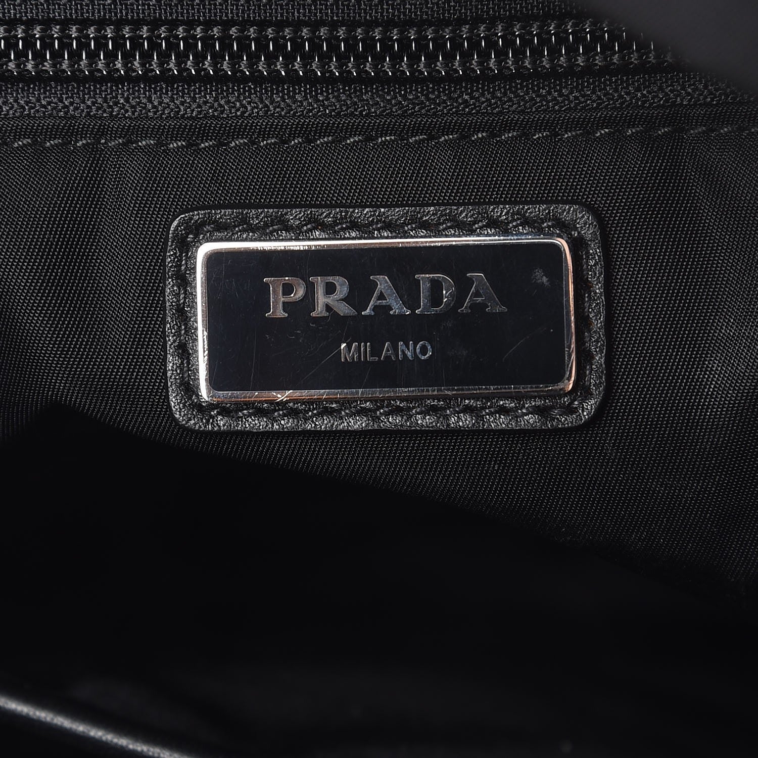 Prada Tessuto Nylon Crossbody Bag Black 5 of 8