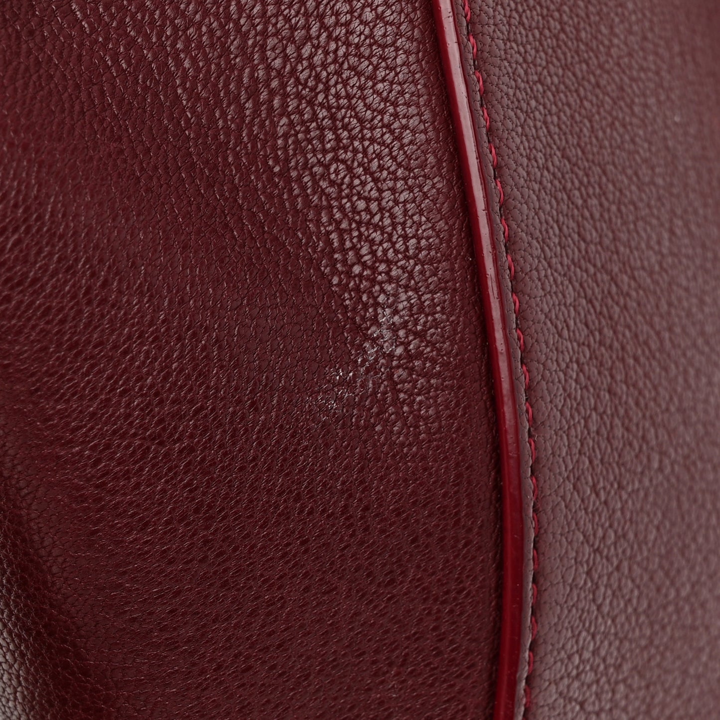 Sugar Goatskin Medium Antigona Oxblood