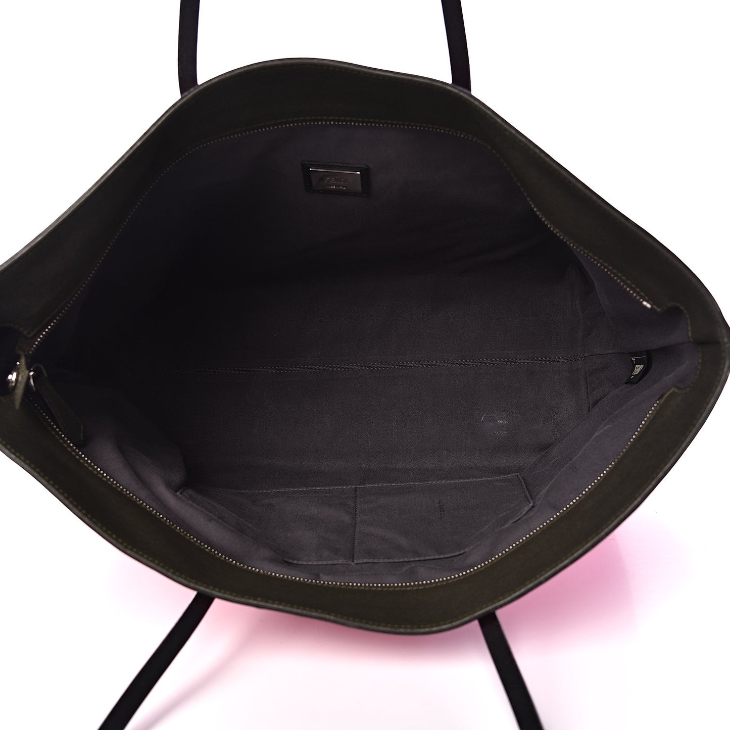 Vitello Elite Cuoio Monster Buggies Medium Roll Tote Ciclamino Black Multicolor Verde Prato