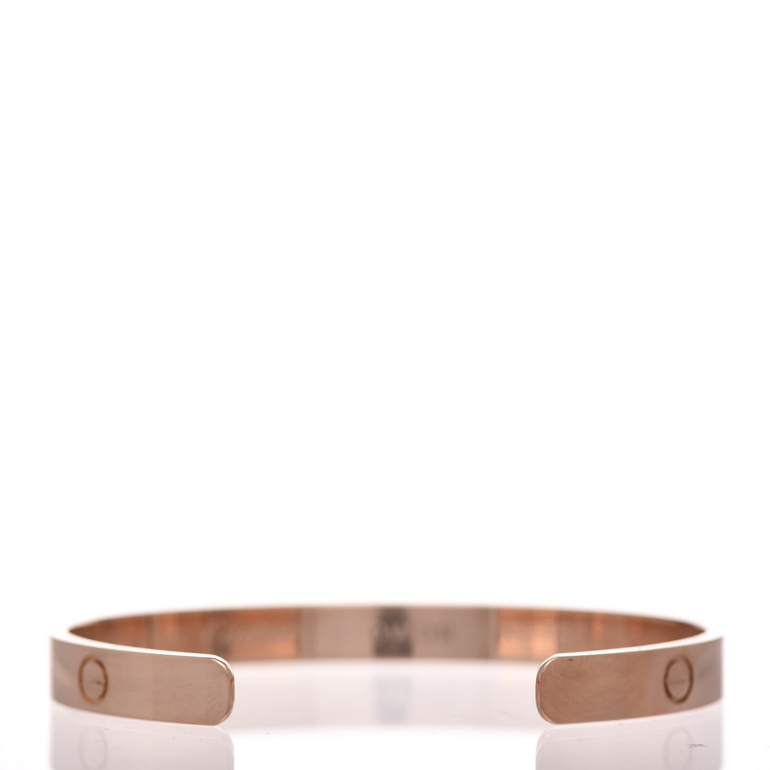 Cartier 18K Pink Gold LOVE Cuff Bracelet 18 3 of 7