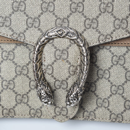 Gucci GG Supreme Monogram Small Dionysus Shoulder Bag Taupe 18 of 20
