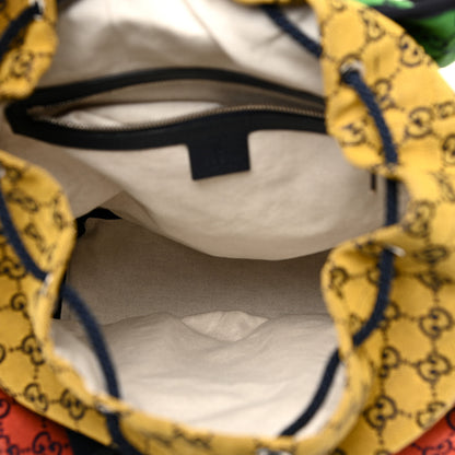 Gucci Monogram Multicolor Retro Interlocking G Utility Pocket Backpack Multicolor 4 of 8