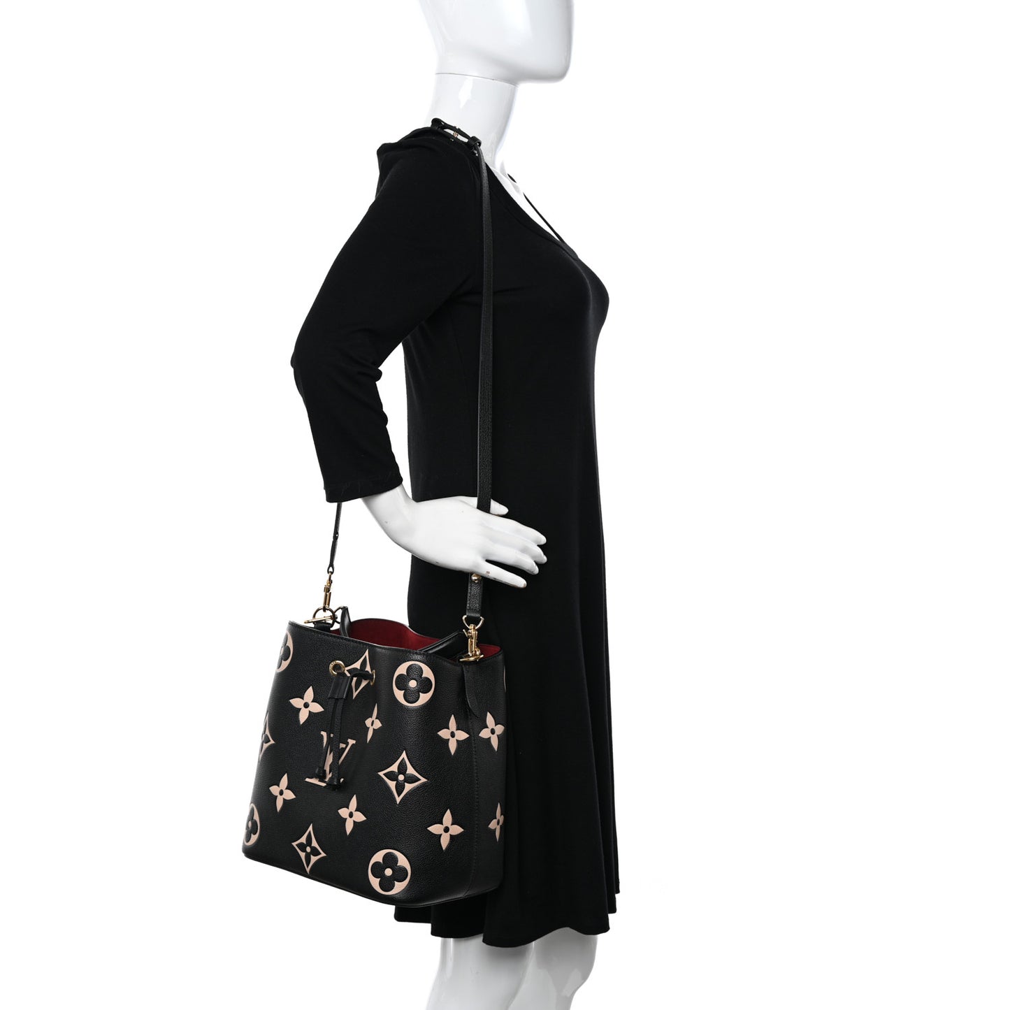 Empreinte Monogram Giant Neonoe MM Black Beige