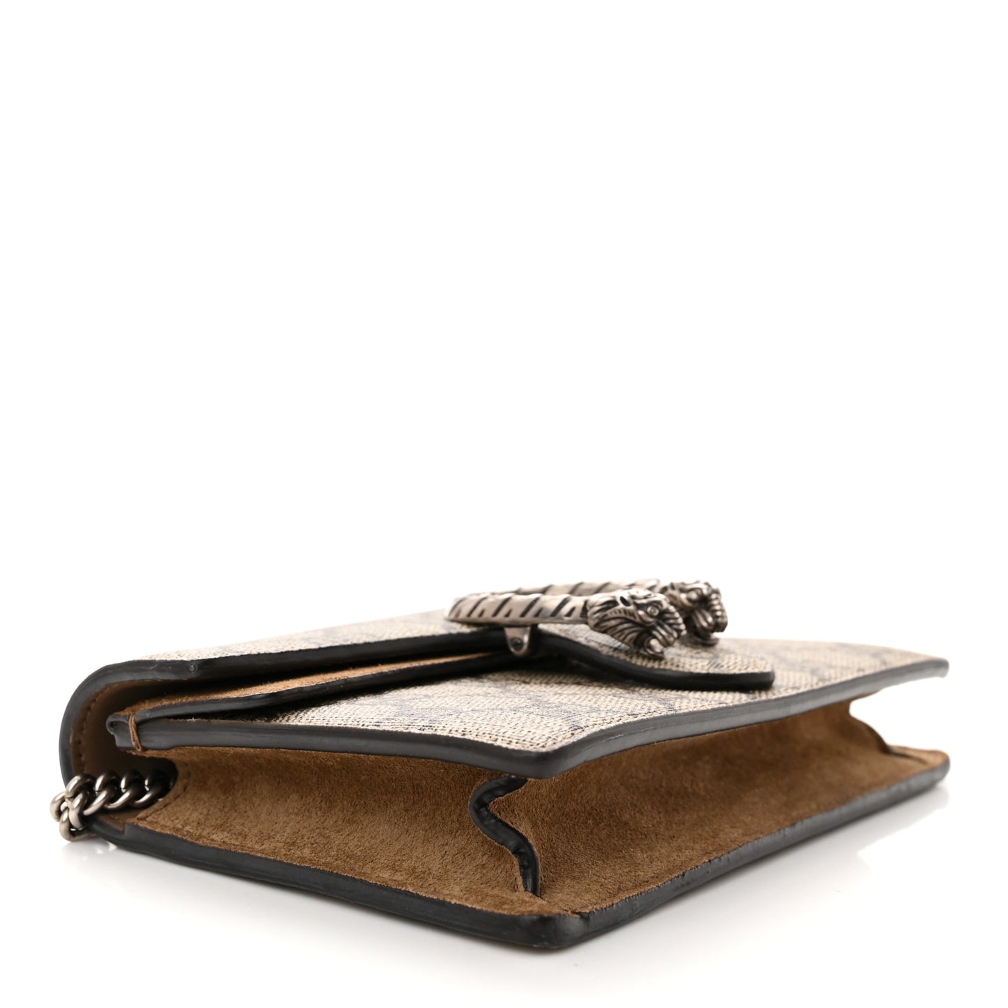 GG Supreme Monogram Super Mini Dionysus Shoulder Bag Taupe
