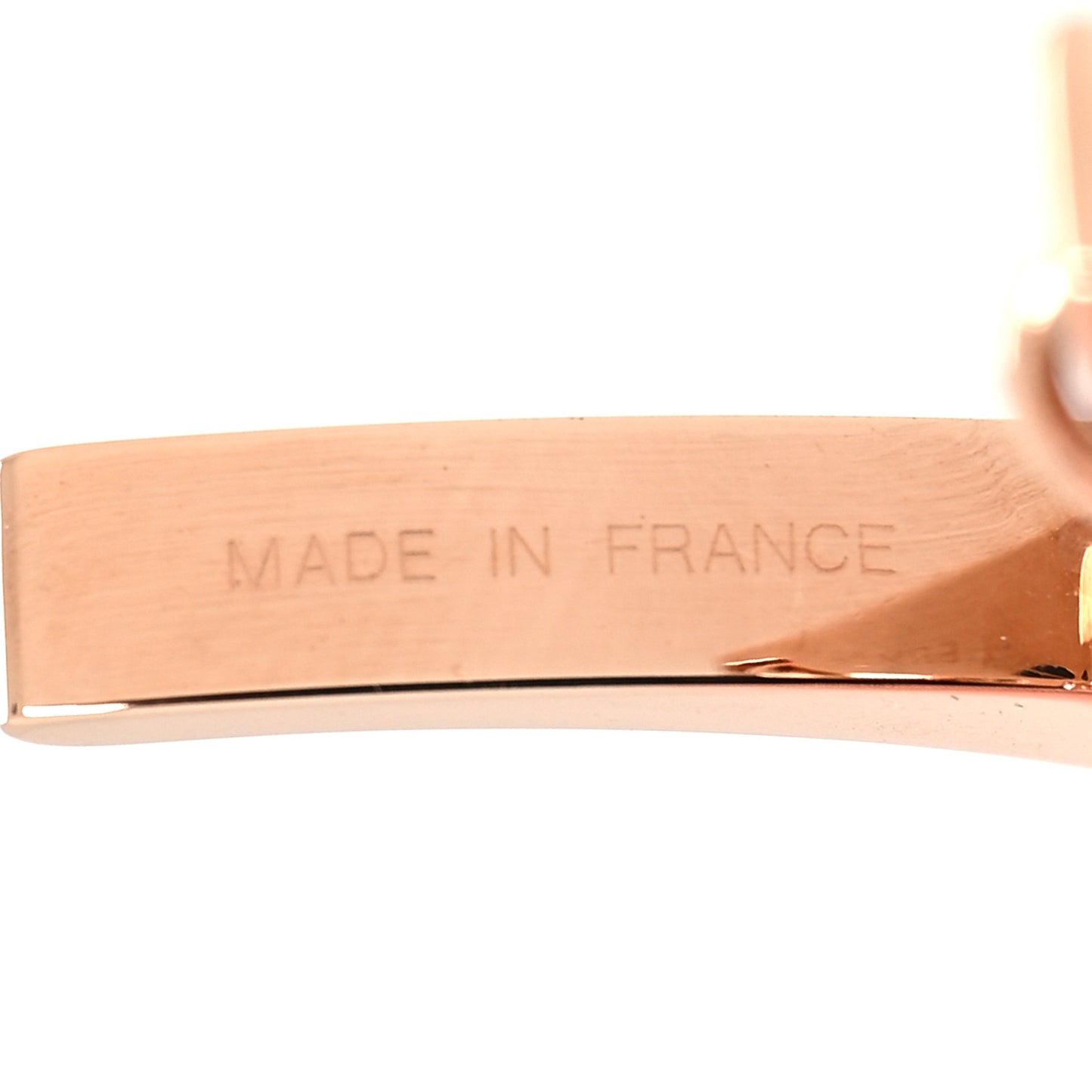 Permabrass Filou Glove Clip Rose Gold