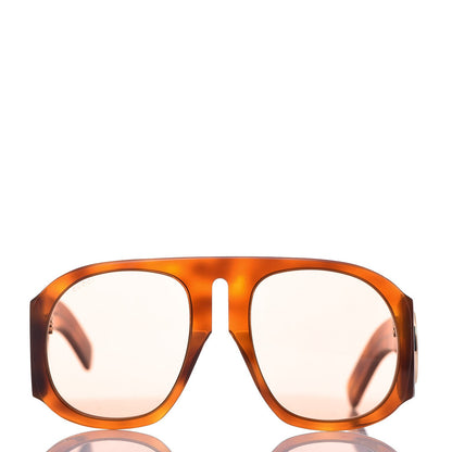 Gucci Acetate Oversized Interlocking G Sunglasses GG0152S Tortoise 2 of 8